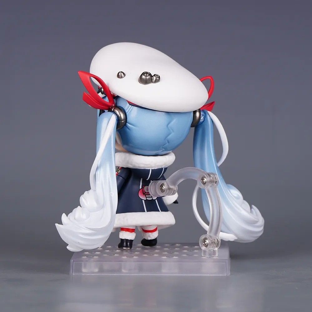 Good Smile Nendoroid Snow Miku 2022 Voyage Ver Nendoroid Figure with White Rabbit Mascot Binoculars & Sunglasses