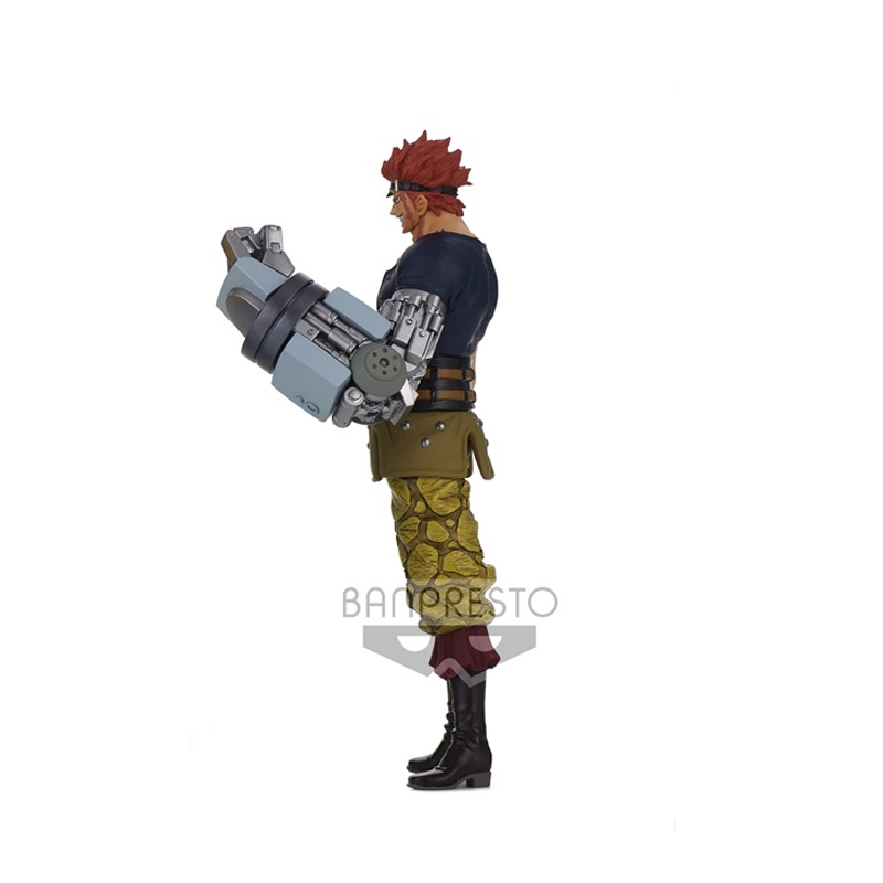 Banpresto One Piece DXF The Grandline Men Wano Vol.17 Eustass Kid Figure with Magnetic Arm Official