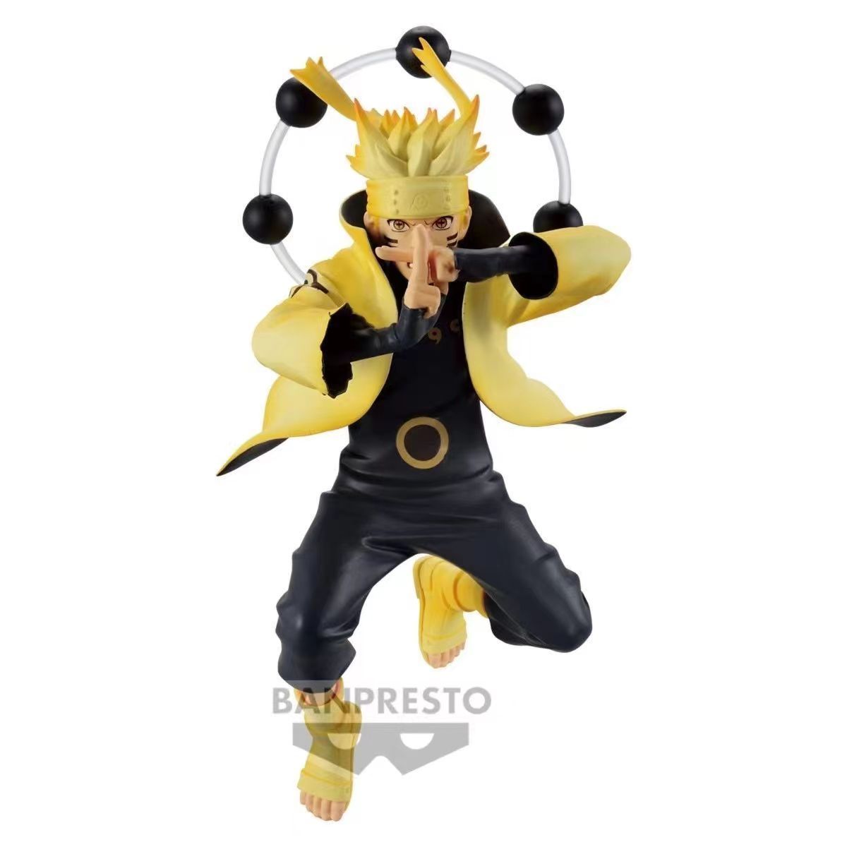 Banpresto Naruto Shippuden Vibration Stars Uzumaki Naruto V Six Paths Sage Mode Figure Official