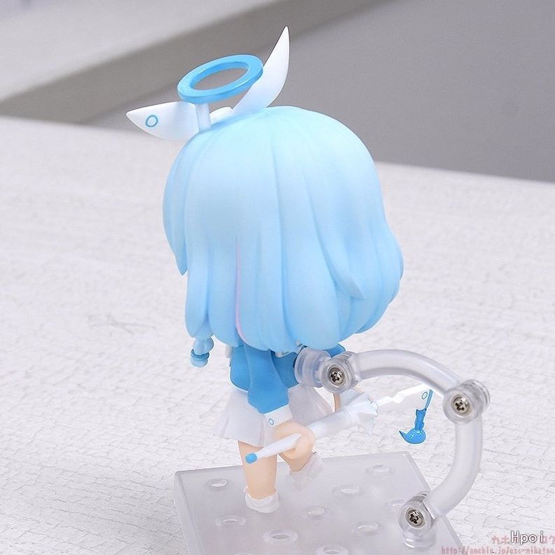 Good Smile Nendoroid 2245 Blue Archive Arona Nendoroid Figure with Blue Axe Drawing Paper & Heart Halo Effect