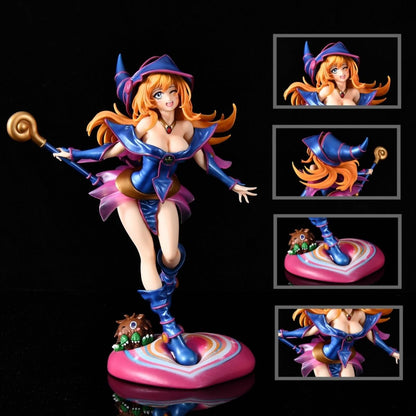 Dark Magician Girl Figure Yu-Gi-Oh Duel Monsters Anime Collectible Statue