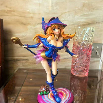 Dark Magician Girl Figure Yu-Gi-Oh Duel Monsters Anime Collectible Statue
