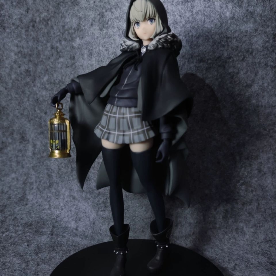 Fate Gray Figure Lord El-Melloi II Case Files Anime Collectible PVC Statue with Lantern