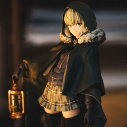 Fate Gray Figure Lord El-Melloi II Case Files Anime Collectible PVC Statue with Lantern