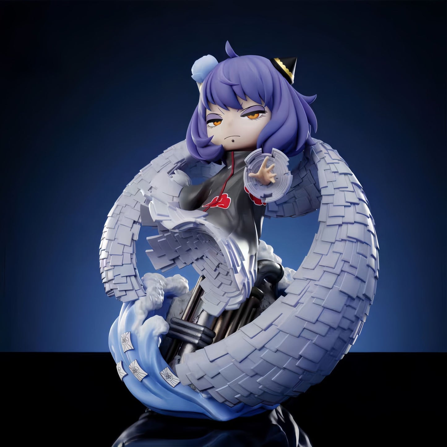 Anime Girl GK Paper Ninjutsu Chibi Statue