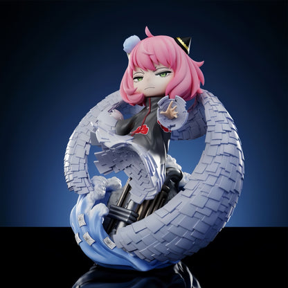 Anime Girl GK Paper Ninjutsu Chibi Statue