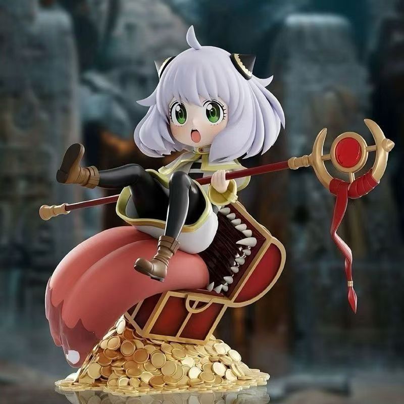 Anime Magic Girl GK Figure Treasure Chest