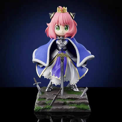 Chibi Knight Queen GK Figure Dual Hair