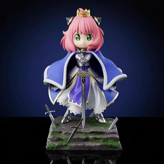 Chibi Knight Queen GK Figure Dual Hair
