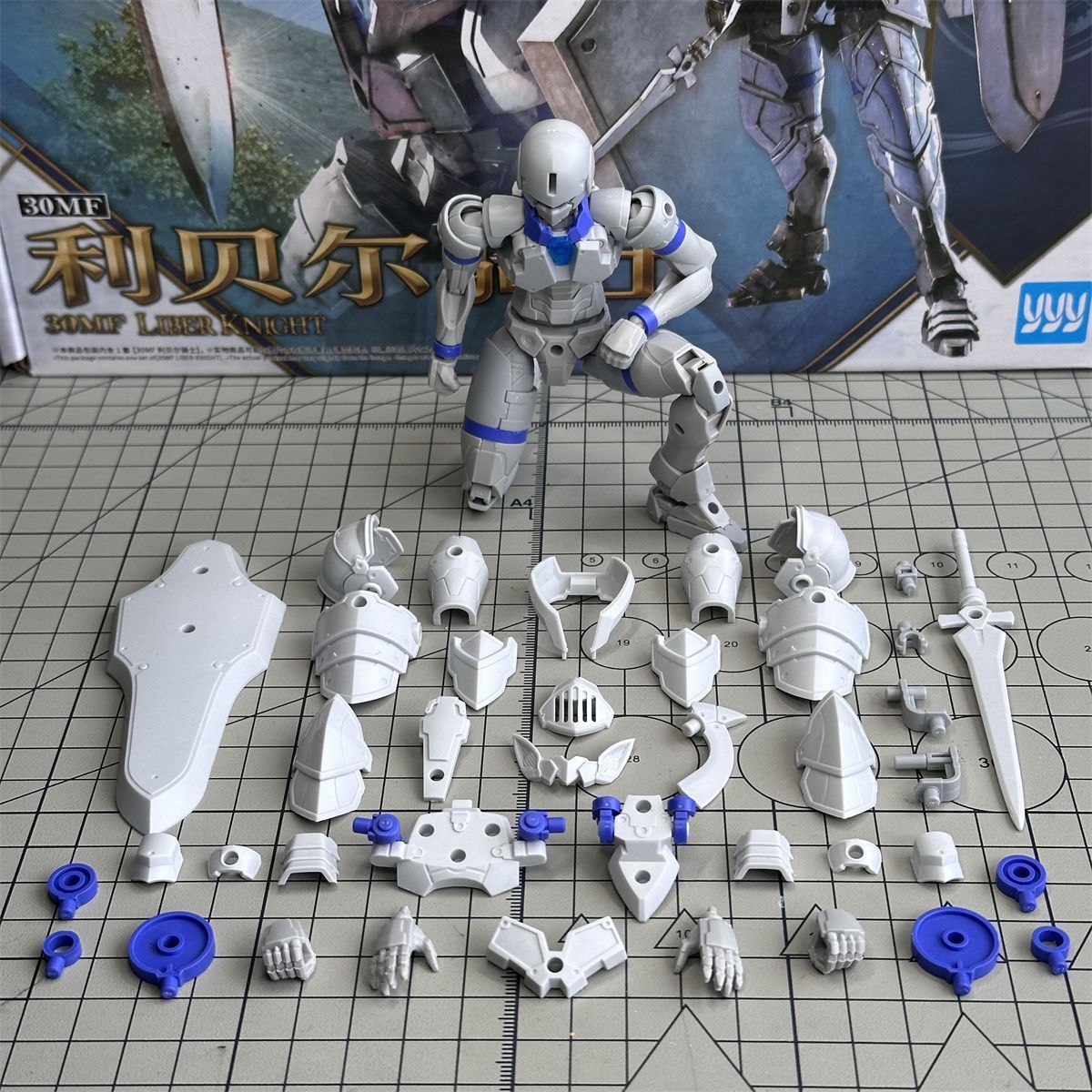 YYY 30MF Liber Knight White Base Ver Fantasy Series Plastic Model Kit