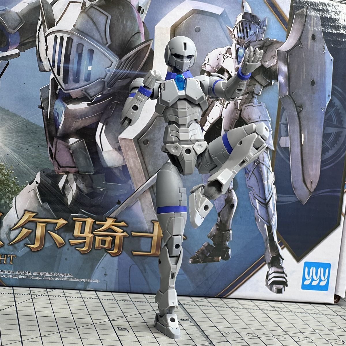 YYY 30MF Liber Knight White Base Ver Fantasy Series Plastic Model Kit