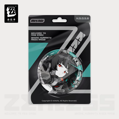 Zenless Zone Zero Official H.S.O.S.6 Shadow Art Reflective Badge Miyabi Harumasa Yakagi Soukaku