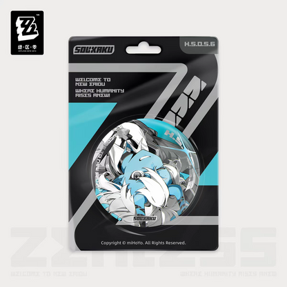 Zenless Zone Zero Official H.S.O.S.6 Shadow Art Reflective Badge Miyabi Harumasa Yakagi Soukaku