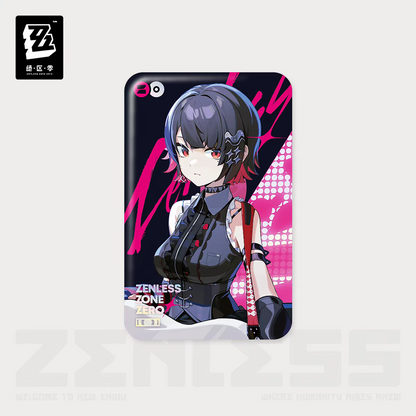 Zenless Zone Zero Official Amusement Park Glimmer Series Square Badge Set 5PCS Miyabi Ellen Anby Yuzuha Yasuha