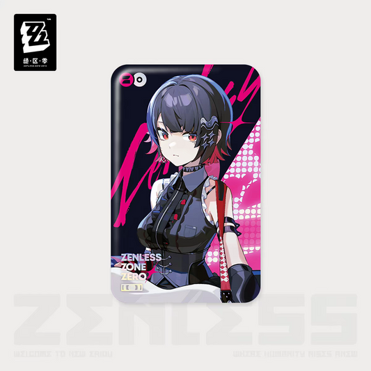 Zenless Zone Zero Official Amusement Park Glimmer Series Square Badge Set 5PCS Miyabi Ellen Anby Yuzuha Yasuha