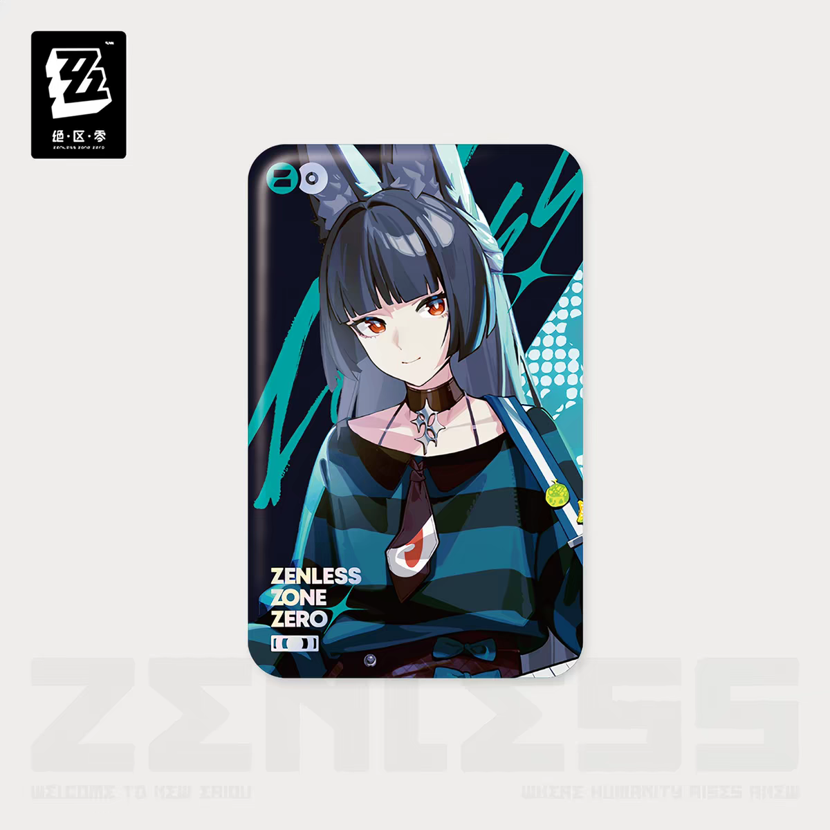 Zenless Zone Zero Official Amusement Park Glimmer Series Square Badge Set 5PCS Miyabi Ellen Anby Yuzuha Yasuha