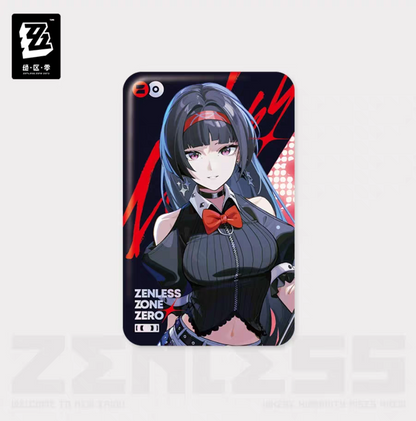 Zenless Zone Zero Official Amusement Park Glimmer Series Square Badge Set 5PCS Miyabi Ellen Anby Yuzuha Yasuha