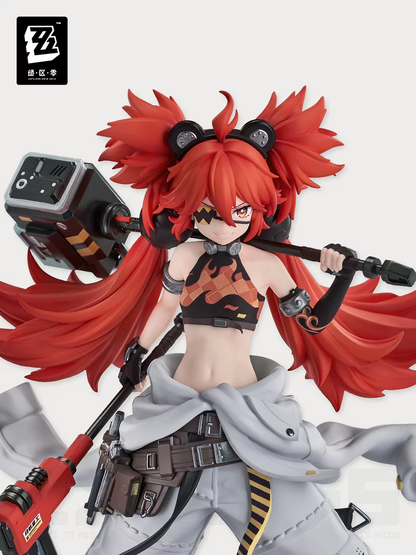 Zenless Zone Zero Official GSC POP UP PARADE SP Koleda Figure miHoYo Licensed ZZZ Cunning Hares Red Hair Hammer Collectible Statue