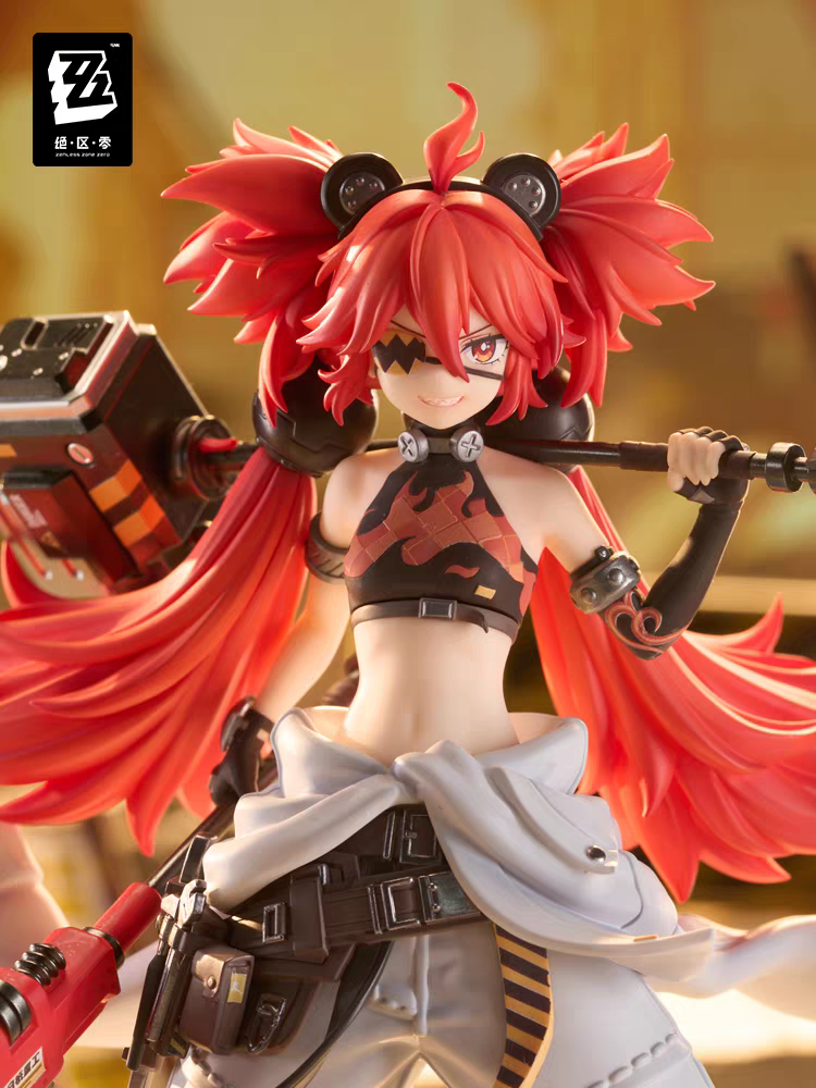 Zenless Zone Zero Official GSC POP UP PARADE SP Koleda Figure miHoYo Licensed ZZZ Cunning Hares Red Hair Hammer Collectible Statue