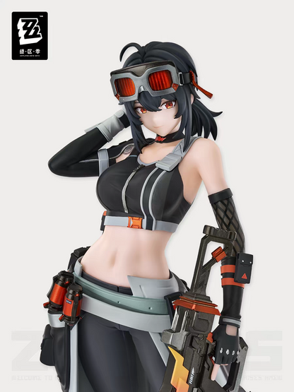 Zenless Zone Zero Official GSC POP UP PARADE SP Grace Howard Figure miHoYo Licensed ZZZ Cunning Hares Black Hair Sniper Collectible Statue