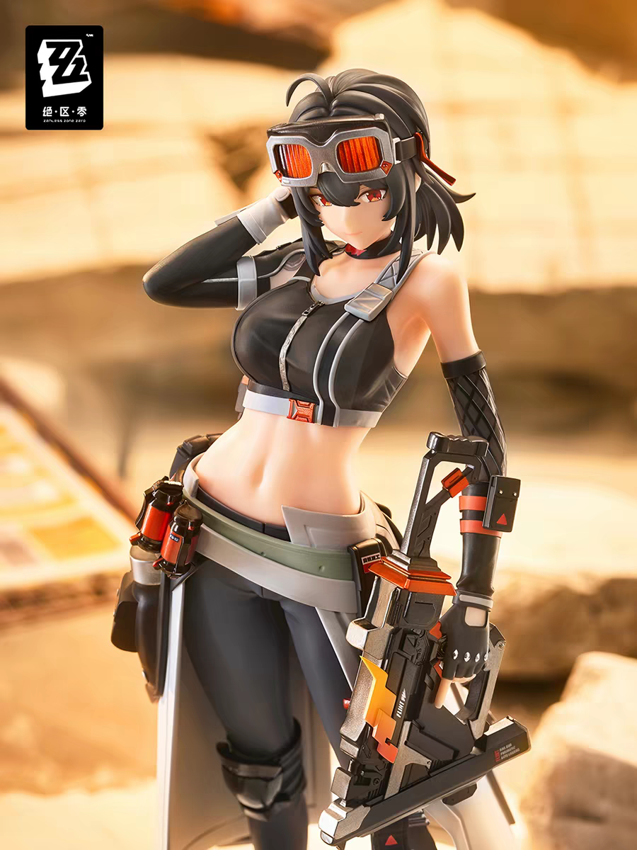 Zenless Zone Zero Official GSC POP UP PARADE SP Grace Howard Figure miHoYo Licensed ZZZ Cunning Hares Black Hair Sniper Collectible Statue