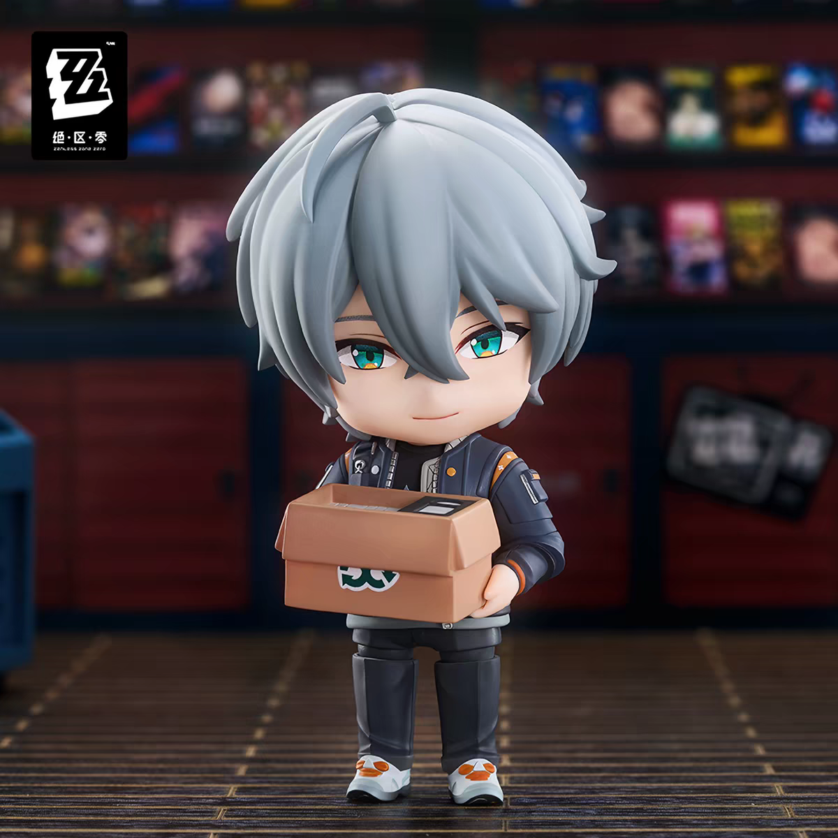 Zenless Zone Zero Official GSC Nendoroid Wise Figure miHoYo Licensed ZZZ Male Protagonist Chibi Collectible with Swap Parts