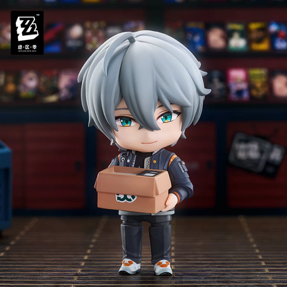 Zenless Zone Zero Official GSC Nendoroid Wise Figure miHoYo Licensed ZZZ Male Protagonist Chibi Collectible with Swap Parts