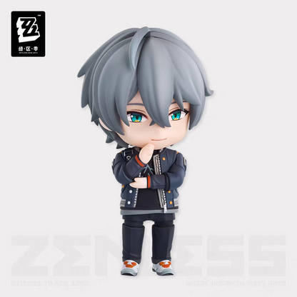 Zenless Zone Zero Official GSC Nendoroid Wise Figure miHoYo Licensed ZZZ Male Protagonist Chibi Collectible with Swap Parts