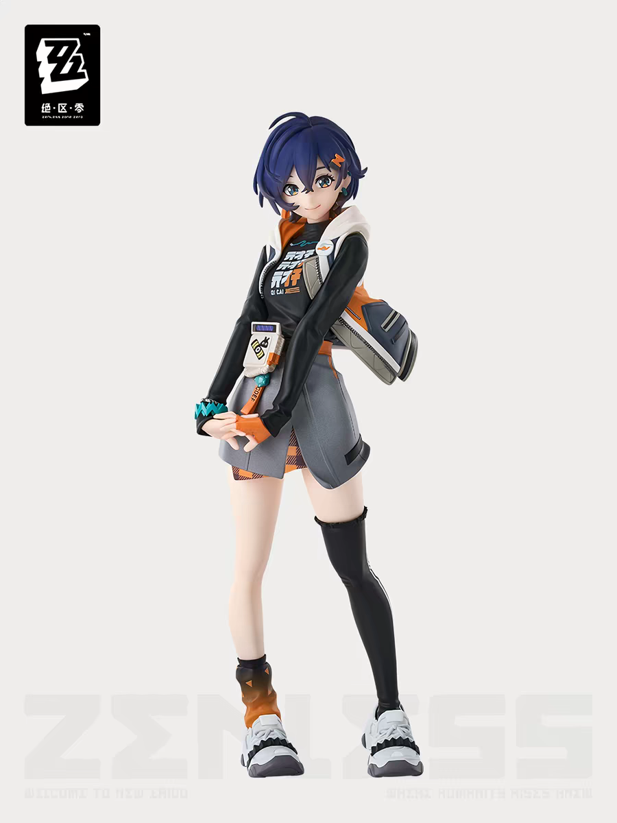 Zenless Zone Zero Official GSC POP UP PARADE SP Nicole Demara Figure miHoYo Licensed ZZZ Cunning Hares Leader Blue Hair Collectible Statue