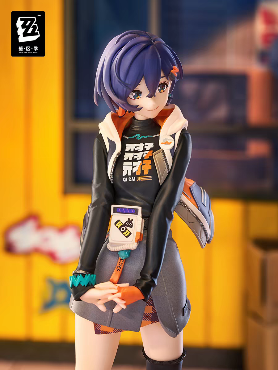 Zenless Zone Zero Official GSC POP UP PARADE SP Nicole Demara Figure miHoYo Licensed ZZZ Cunning Hares Leader Blue Hair Collectible Statue