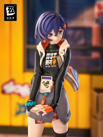 Zenless Zone Zero Official GSC POP UP PARADE SP Nicole Demara Figure miHoYo Licensed ZZZ Cunning Hares Leader Blue Hair Collectible Statue