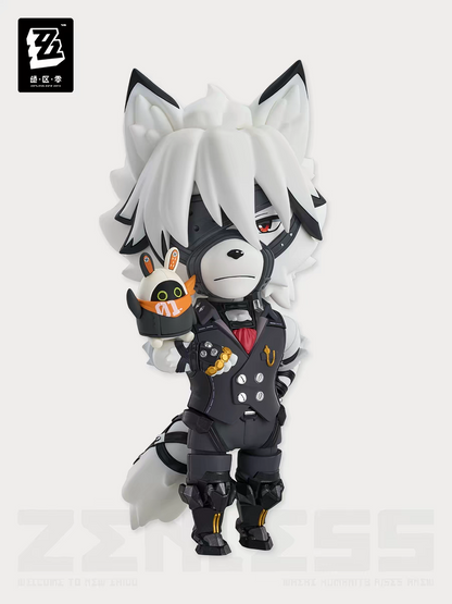 Zenless Zone Zero Official GSC Nendoroid Von Lycaon Figure miHoYo Licensed ZZZ Victoria Housekeeping White Wolf Butler Chibi Collectible