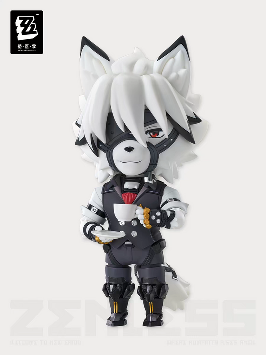 Zenless Zone Zero Official GSC Nendoroid Von Lycaon Figure miHoYo Licensed ZZZ Victoria Housekeeping White Wolf Butler Chibi Collectible