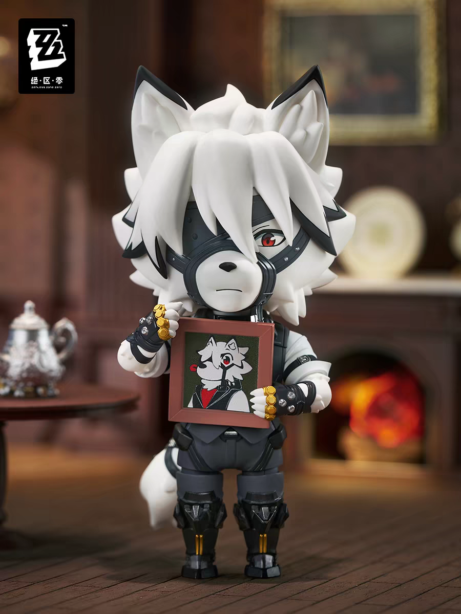 Zenless Zone Zero Official GSC Nendoroid Von Lycaon Figure miHoYo Licensed ZZZ Victoria Housekeeping White Wolf Butler Chibi Collectible