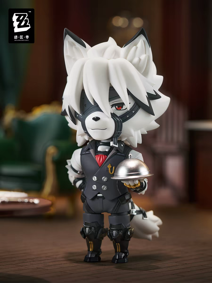 Zenless Zone Zero Official GSC Nendoroid Von Lycaon Figure miHoYo Licensed ZZZ Victoria Housekeeping White Wolf Butler Chibi Collectible