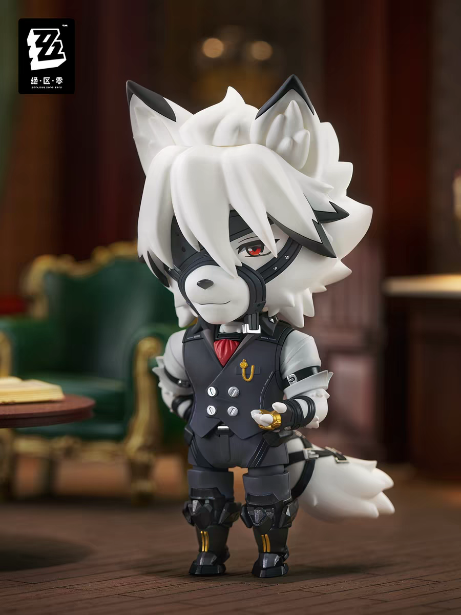 Zenless Zone Zero Official GSC Nendoroid Von Lycaon Figure miHoYo Licensed ZZZ Victoria Housekeeping White Wolf Butler Chibi Collectible