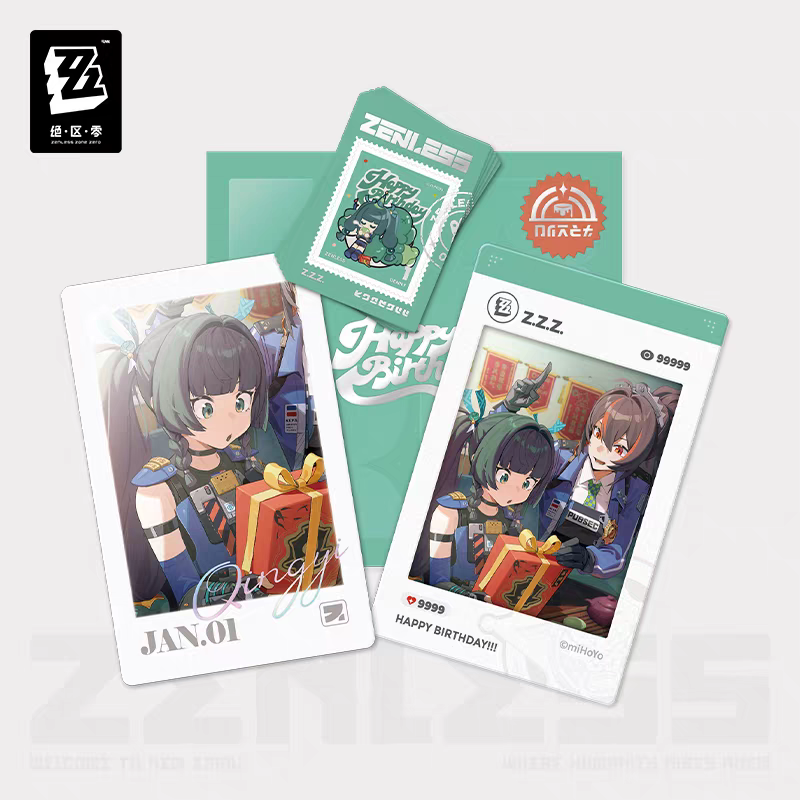 Zenless Zone Zero Official HB2U Birthday Momento Set Vol.3 | Qingyi Ellen Soukaku Yao Jiayin