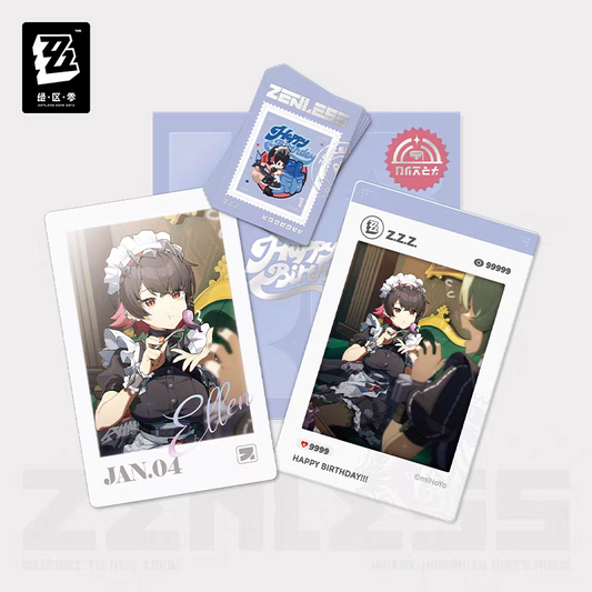 Zenless Zone Zero Official HB2U Birthday Momento Set Vol.3 | Qingyi Ellen Soukaku Yao Jiayin