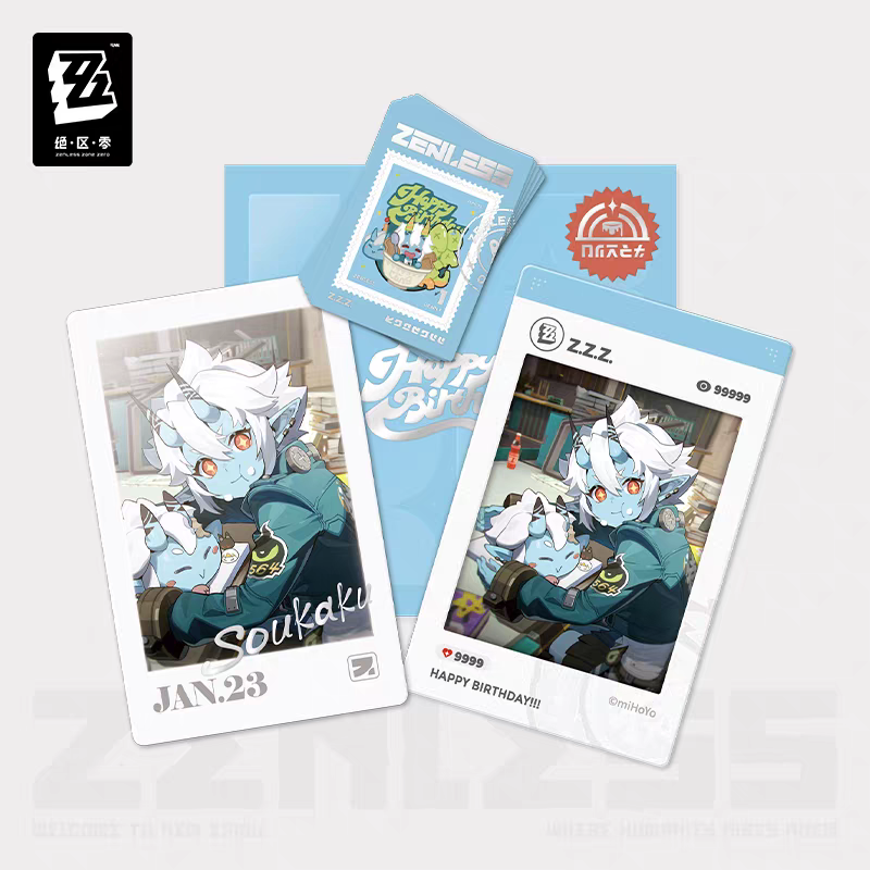 Zenless Zone Zero Official HB2U Birthday Momento Set Vol.3 | Qingyi Ellen Soukaku Yao Jiayin