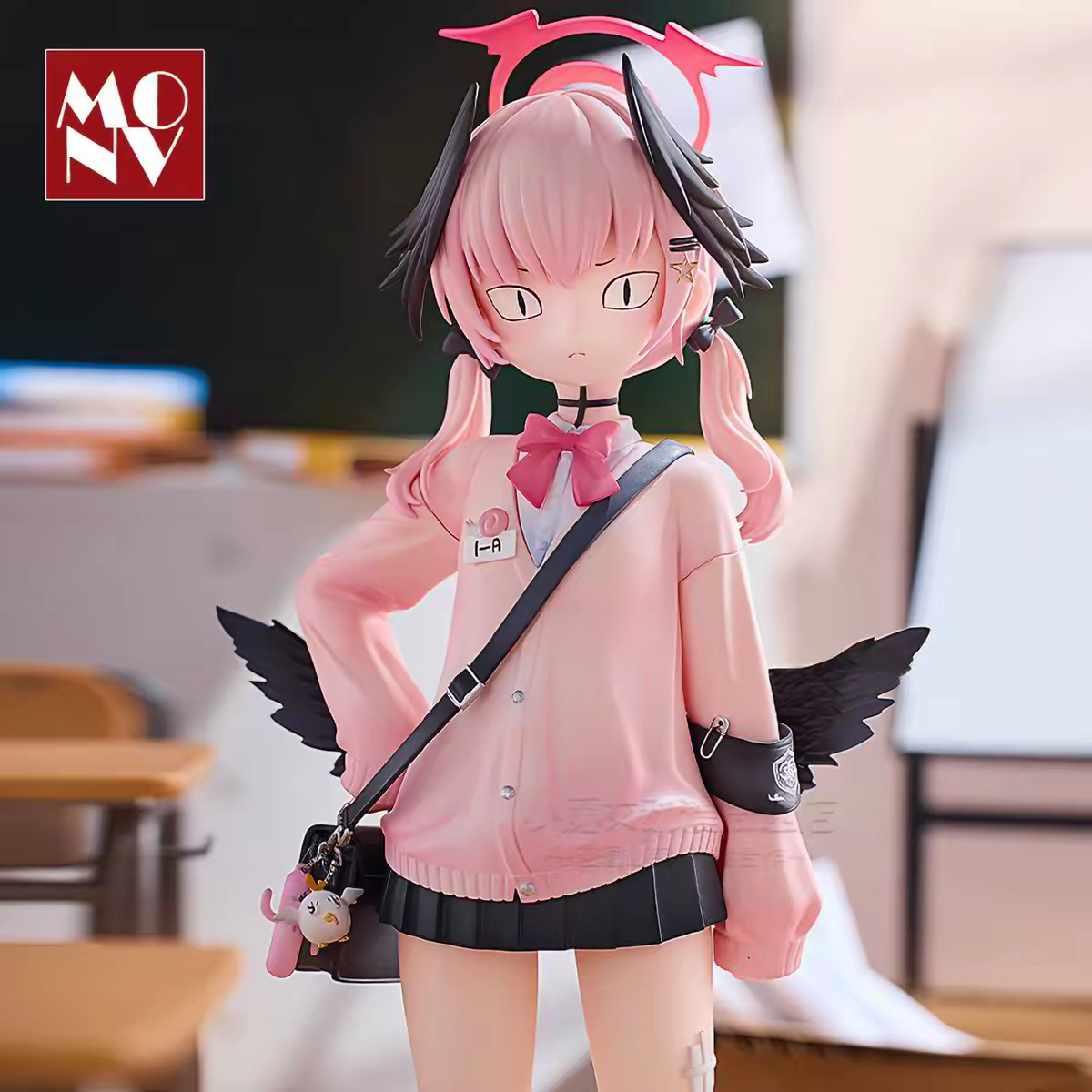 Blue Archive Shimoe Koharu anime figure face detail view