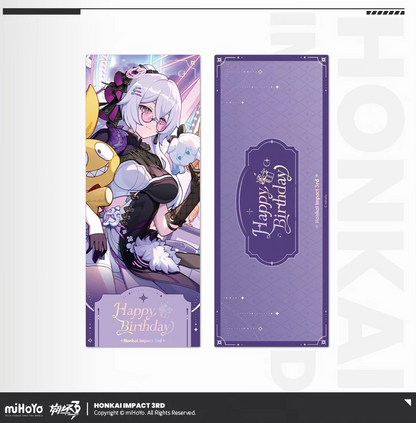 Honkai Impact 3rd 2025 birthday laser ticket - Li Sushang bamboo sword scene