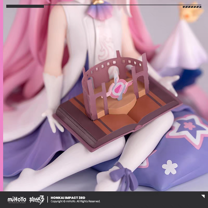 Honkai Impact 3rd Elysia chibi figure - book cage prop close-up detail