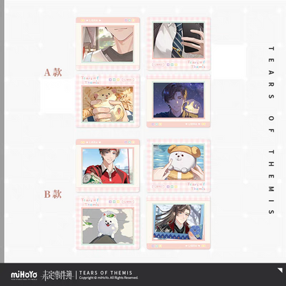 Tears of Themis Between You and Me Vol.1 - Zuo Ran pink film strip card set A and B style