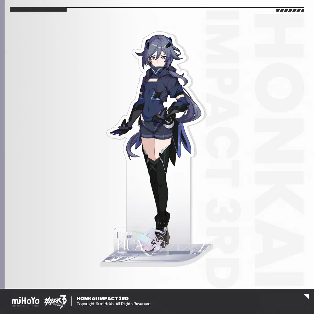 Honkai Impact 3rd Elysian Realm acrylic stand - Aponia white nun habit butterfly wing cloak
