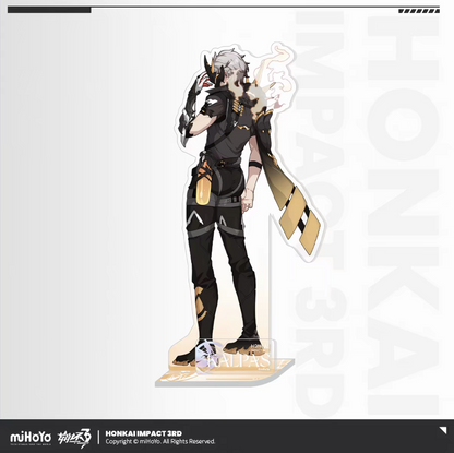 Honkai Impact 3rd Elysian Realm acrylic stand - Pardofelis brown cat ear battle outfit with tail
