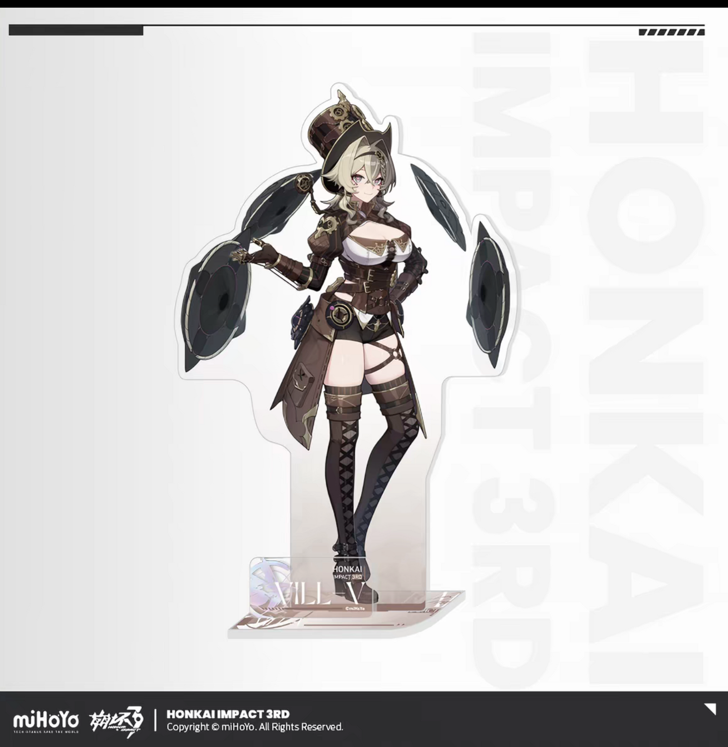 Honkai Impact 3rd Elysian Realm 13 Flame-Chasers Acrylic Stand Figure Elysia Kevin Aponia Griseo