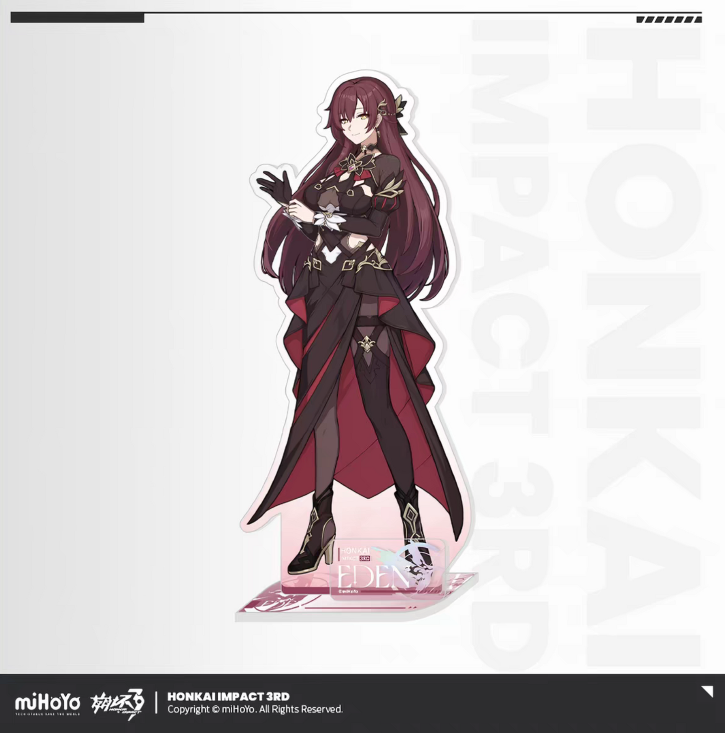 Honkai Impact 3rd Elysian Realm 13 Flame-Chasers Acrylic Stand Figure Elysia Kevin Aponia Griseo