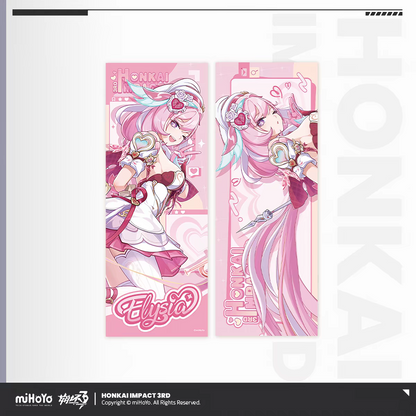 Honkai Impact 3rd Elysia Hi-Love Wish Fairy - double-sided long strip card Style A and Style B