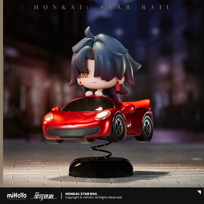 Honkai Star Rail Blade Chibi Bobblehead Spring Car Figure Side View miHoYo