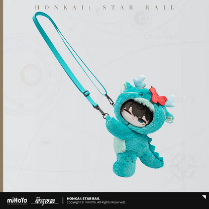 Honkai Star Rail Boys Dorm Chibi Plush Crossbody Bag with Adjustable Strap miHoYo